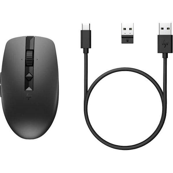 Mus - HP - 710 - Genopladelig USB-C - 3000 DPI - 7 Knapper - Ambidextrous