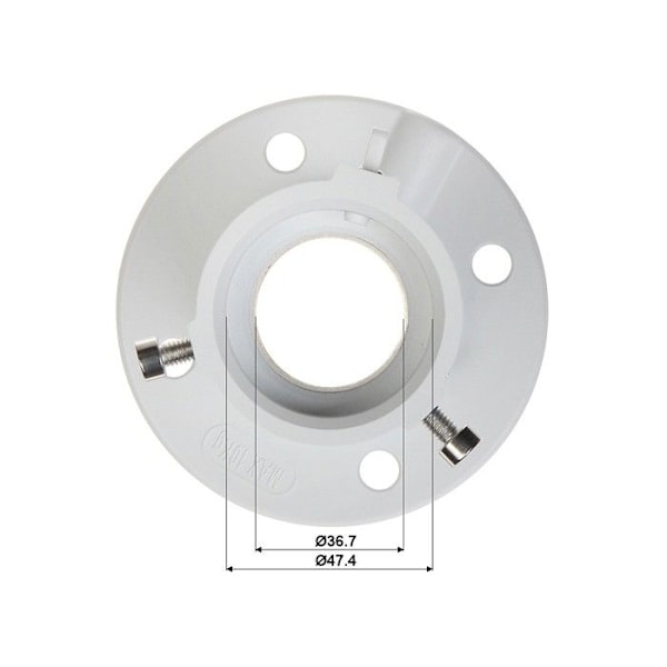 Monteringsstøtte til loft - HIKVISION - DS1661ZJ - Hvid - Sikker fastgørelse - Elegant design