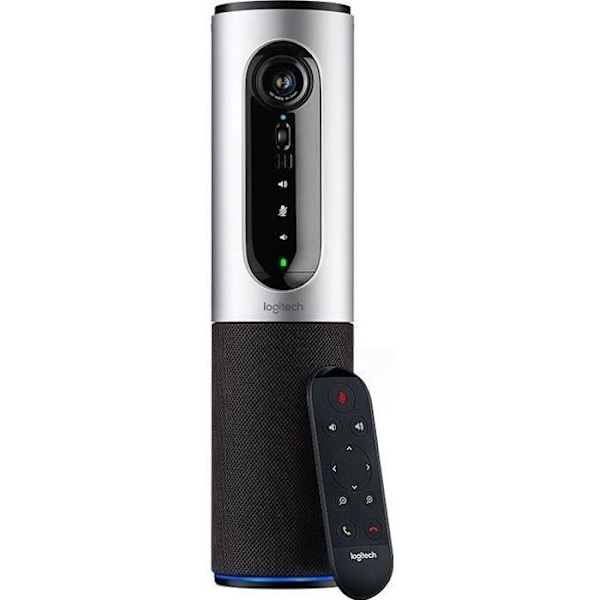 Neuvottelukamera - Logitech - Bluetooth - Harmaa Hopea