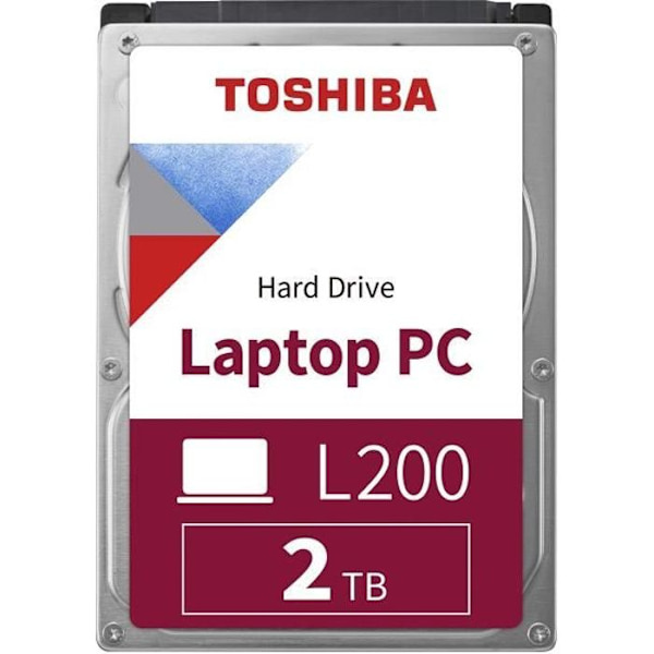 2,5" 2TB:n sisäinen SATA-kiintolevy - Toshiba HDWL120UZSVA