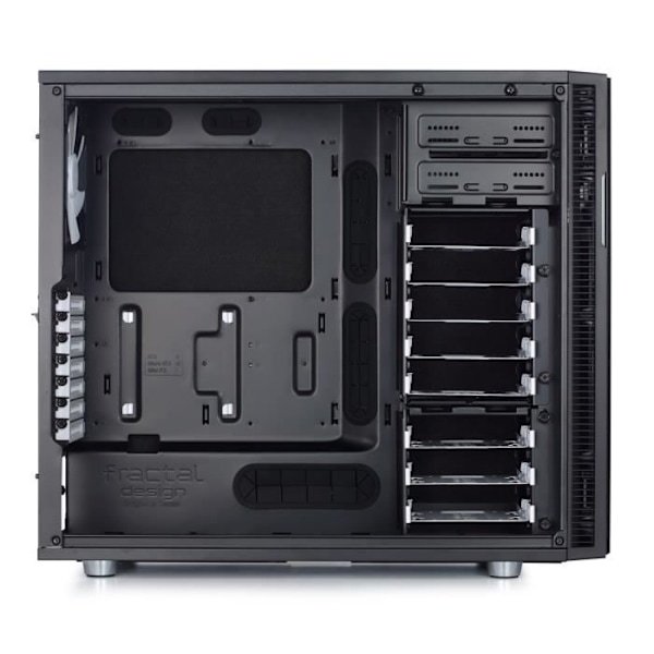 FRACTAL DESIGN Define R5 PC CASE - Medium Tower - Sort - ATX-format (FD-CA-DEF-R5-BK)