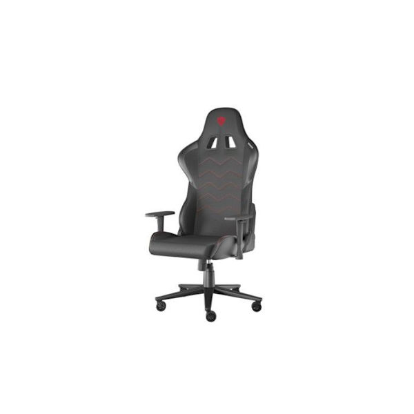 Gaming stol - GENESIS - Ergonomisk - Åndbart stof - Højdejusterbar - Komfortable armlæn