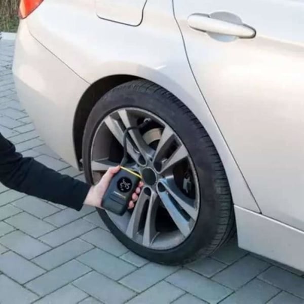Gonfler - POWERPLUS - 2ah - Li-ion Batteri - Farve Hvid - Regelmæssig Brug