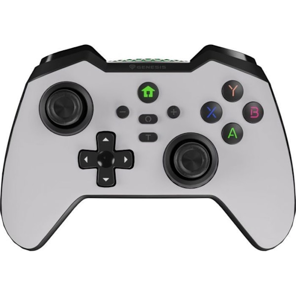 Joystick Natec Genesis Mangan 400 trådløs spilcontroller (pc/switch/portletelefon) Hvid