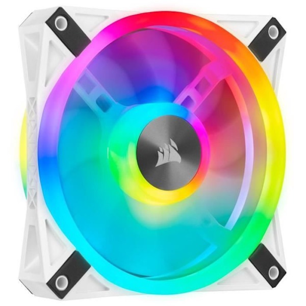 Ventilatorsæt - CORSAIR - QL120 RGB - 120mm - Triple Pack - PWM kontrol - RGB LED x34