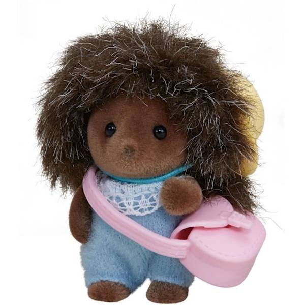 Lasten lelu - SYLVANIALAISET PERHEET - Bebe Herisson - Sekalaiset - 3 vuotta ja vanhemmat - Mukana hattu ja laukku Röd