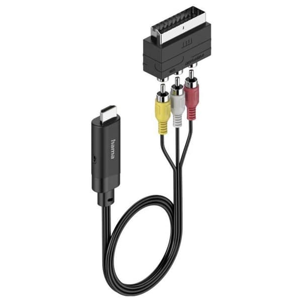 Hama AV Konverterare [HDMI - scart, Cinch-RCA]