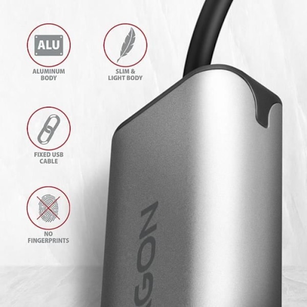 AXAGON ADE-25R USB 3.2 Netværksadapter - USB Typ-A, RJ45 - 8595247906601
