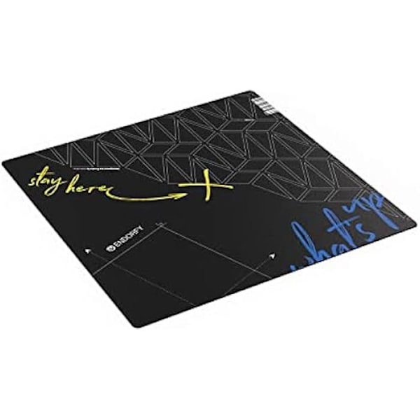 Gulvmåtte - ENDORFY - FP90S - 90x90cm - Skridsikker - Vandtæt sort