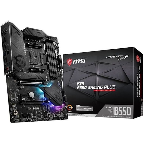 MSI MPG B550 GAMING PLUS emolevy