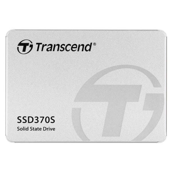 TRANSCEND SSD370 sisäinen SSD-asema - 256 Gt - 2,5" SATA3 MLC - iskunkestävä ja tärinää vaimentava