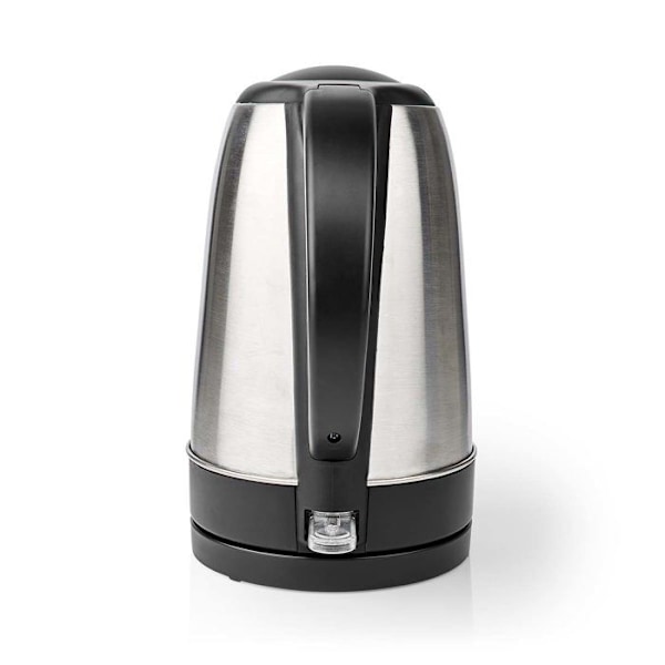 Nedis KAWK340EAL elkedel i aluminium og sort - 1,7L - 360 grader drejelig sort