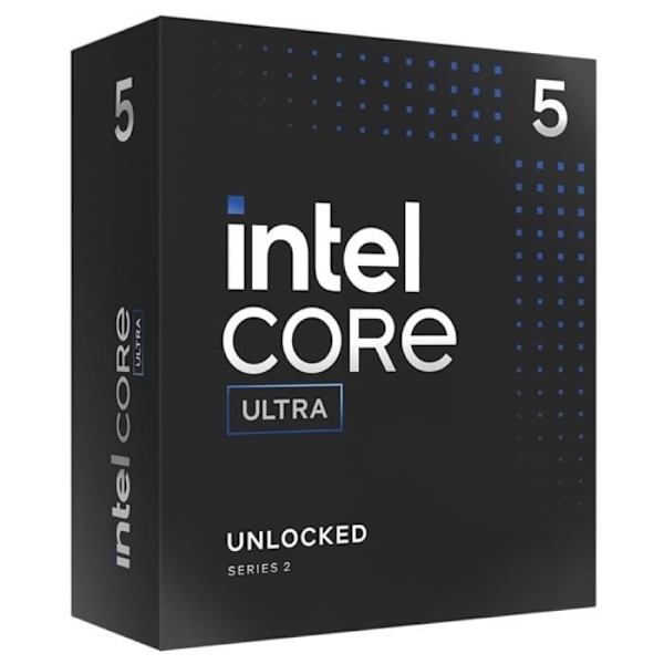 Kort beskrivning: INTEL Core Ultra 5-processor med en frekvens på 5,2Ghz och 24MB cacheminne, LGA1851-kompatibel.