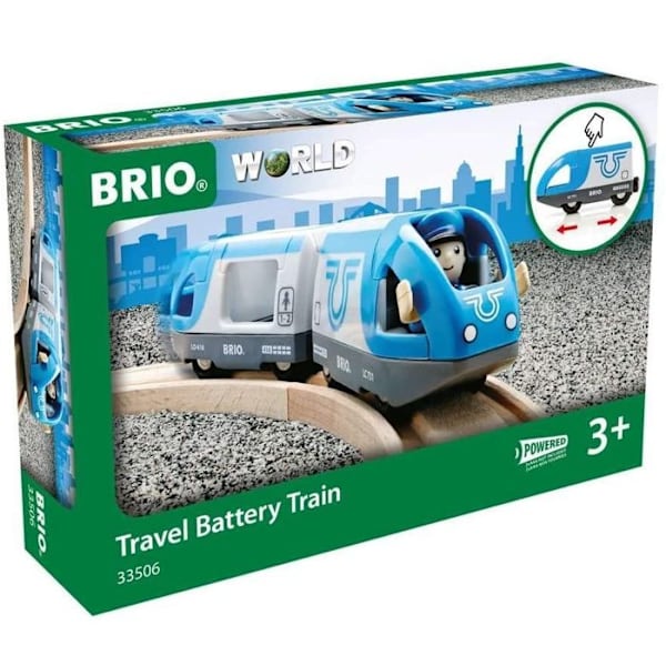 Passagertog ved Pile BRIO - Ravensburger - Blandet fra 3 år - 33506 Röd