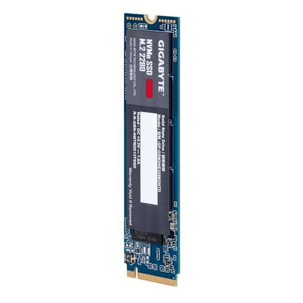 GIGABYTE - Sisäinen SSD - 256 Gt - M.2 NVMe (GP -GSM2NE3256GNTD)