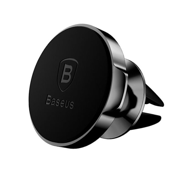 Telefonstativ - BASEUS - Small Ear - Installation i ventilationsgitter - Rotation 360° - Sort Svart