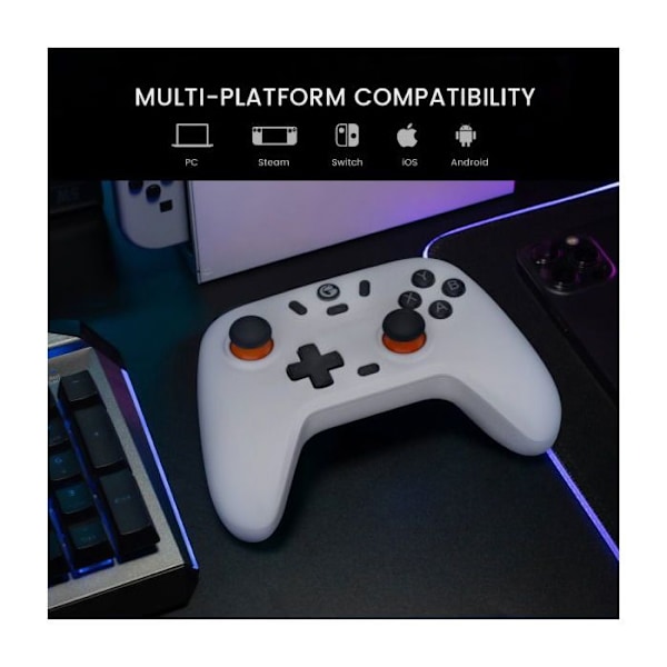 GameSir Nova Lite Multiplatform Spilkontrol Stellar Hvid