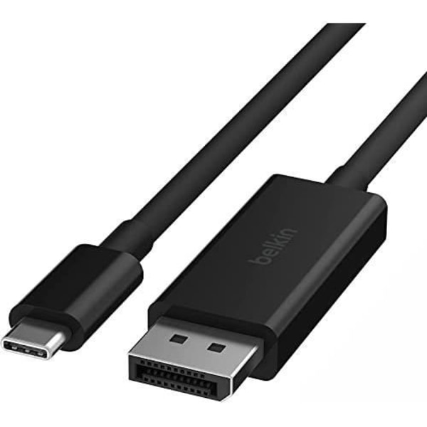 BELKIN USB-C TIL DISPLAYPORT KABEL 1,4M SORT AVC014BT2MBK