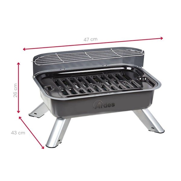 Bordgrill - Ardes elgrill - ARBBQ01