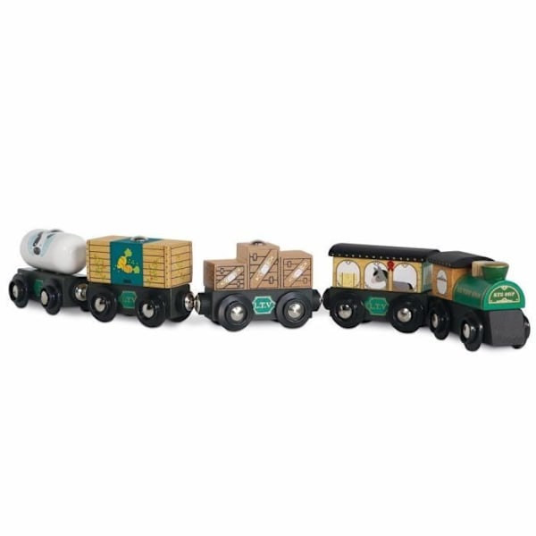 Toy Van Green Goods Train