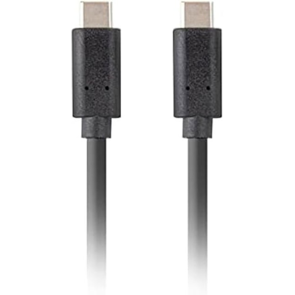 USB-C 3.1 GEN 2 -kaapeli - LANBERG - uros/uros - 10 Gt/S - PD100W - 1,8 M musta