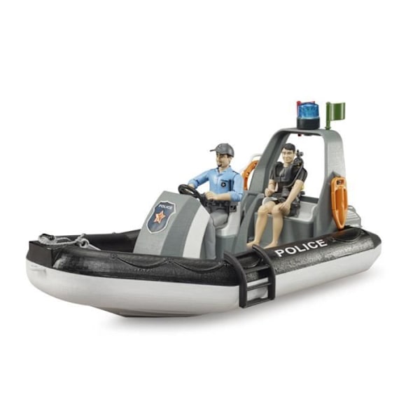 Puhallettava poliisivene hahmoilla - Bruder - 62733