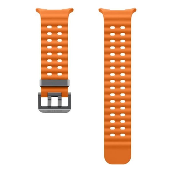 Ultra-resistent sportigt armband för Samsung Galaxy Watch med extrem stil i orange färg.