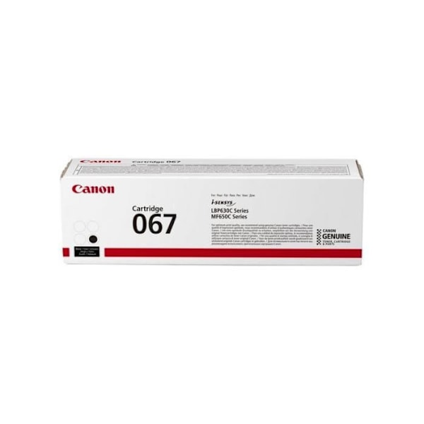 Magenta toner - CANON - Canon 067 - Svart - 1350 sidor vid 5 %