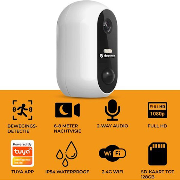 IOB 209 digitaalinen IP-ulkokamera IR LEDillä yökäyttöön