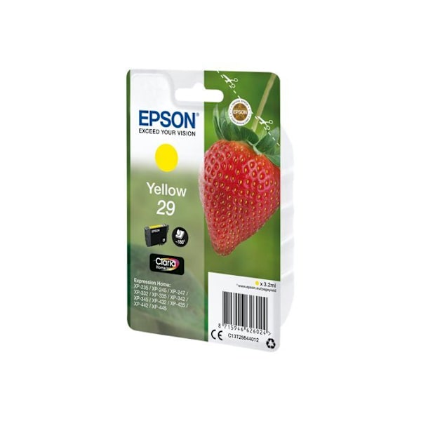 EPSON Original blækpatron 29 - 3,2 ml - Gul
