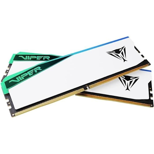 Muistikitti - Patriot - Viper Elite 5 RGB - 48 Gt - 6000MT/s - Valkoinen jäähdytyselementti