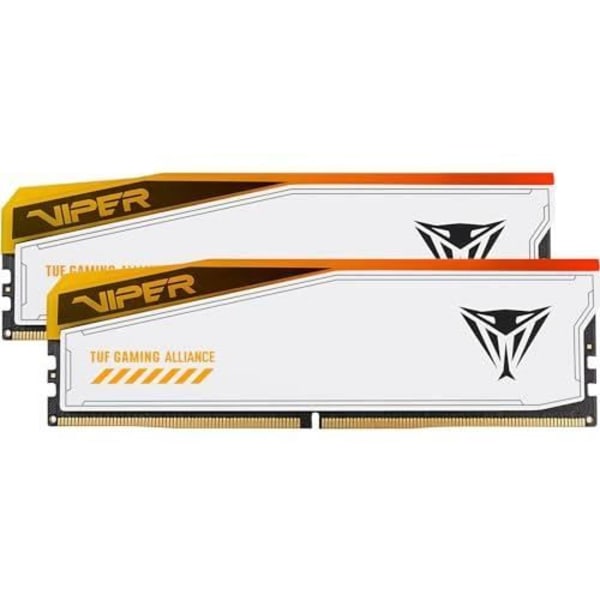 Patriot Viper Elite Tuf Gaming Alliance RGB 6000MHz DIMM DDR5 Memory Stick Kit 32GB (2x16GB) (Vit)