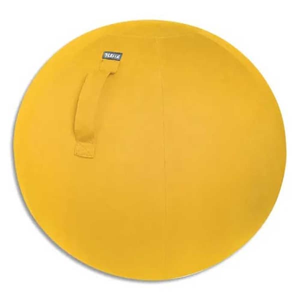 Ergonomisk sittboll - 65 cm - Gul - Leitz Ergo Gul