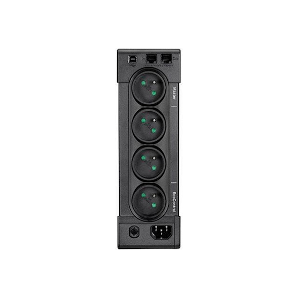 UPS - EATON - Ellipse PRO 650 USB FR - Line-Interactive UPS - 650VA (4 franske stik) - Standardiseret overspændingsbeskytter - ELP650FR