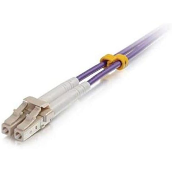 Fiberoptikkabel - C2G - LC-LC OM4 - 3 m - Lilla - LSZH