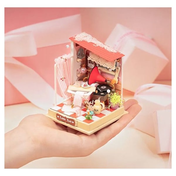 Mini maquette - Robotime - DS018 - Badeværelse - Plast - Harpiks - 8 år og ældre