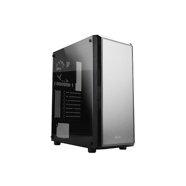 ZALMAN S4 PC CASE - Medium Tower - Musta - ATX-muoto (S4BK)