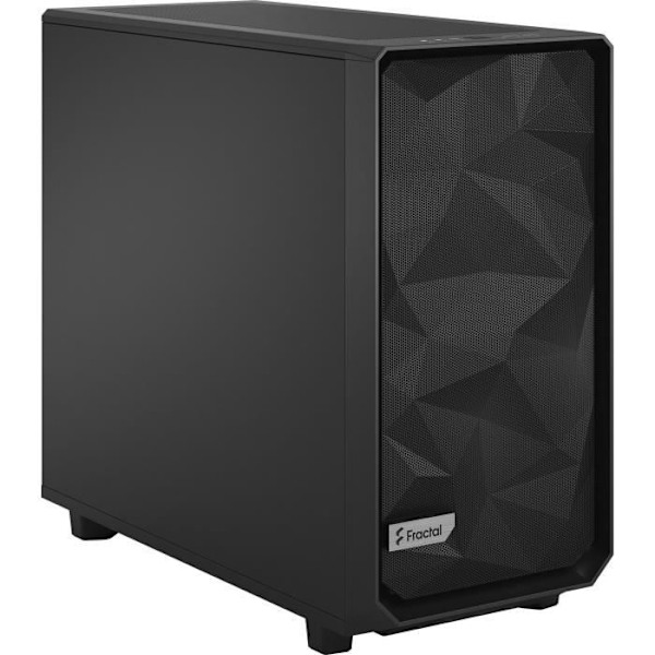 FRACTAL DESIGN Meshify 2 PC CASE - Kiinteä paneeli - Musta - E-ATX-muoto (FD-C-MES2A-01)