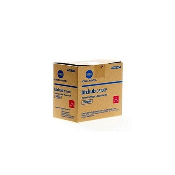 Toner - Konica Minolta - TNP50M - Magenta - Yhteensopiva - Pakkaus 1
