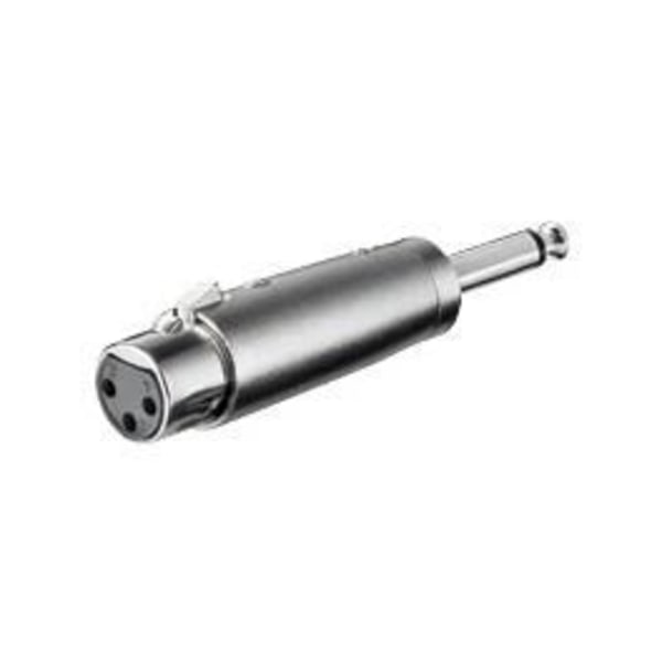 3 pin hun XLR adapter - 6.35 mono jack