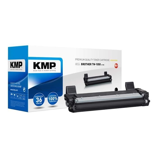 KMP B-T55 musta värikasetti Brother DCP-7010, DCP-7010L, DCP-7025, MFC-7225n, MFC-7420, MFC-7820N