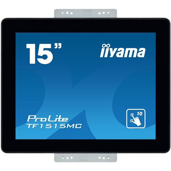 Berøringsskærm - iiyama - TF1515MC-B2 - 15 tommer - 10 punkter - 1024 x 768 - Sort