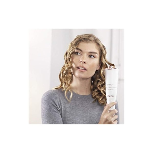 Cecotec Bamba SurfCare 800 Magic Waves Pro krøllejern. Cylinderen er dækket af keratin og arganolie, som overfører den
