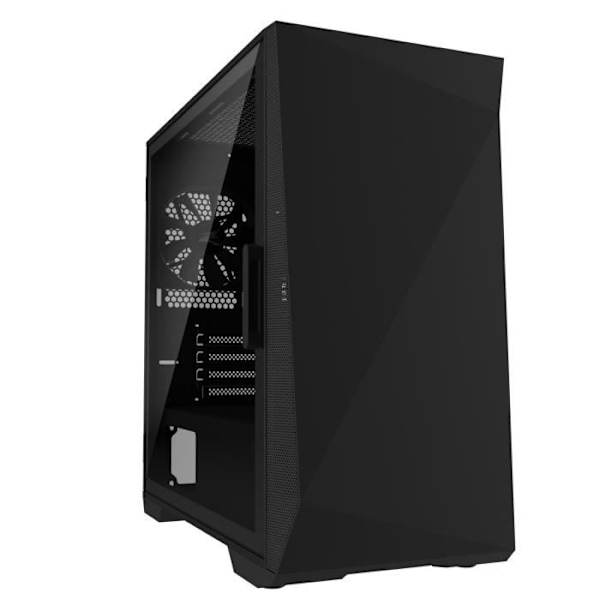 ZALMAN Z1 Iceberg (Sort) - Etui uden strømforsyning - Minitårn - M-ATX format Sort