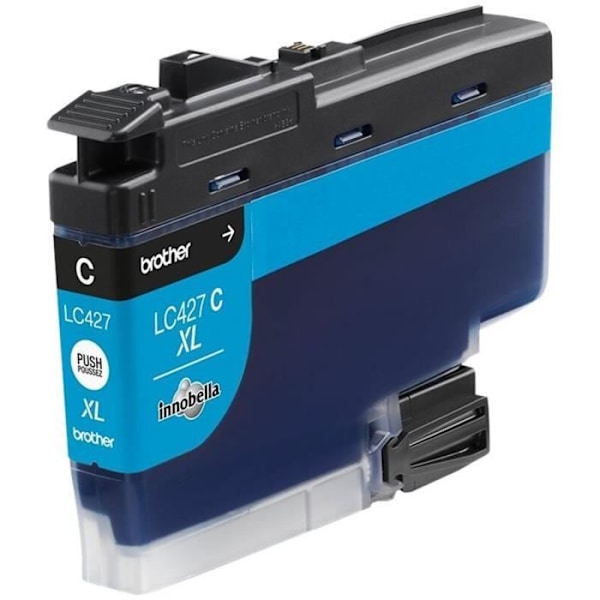 Blækpatron LC427XLC - BROTHER - Cyan - 5000 sider - Til Brother MFC-J6955DW, MFC-J6957DW, MFC-J5955DW og HL-J6010DW