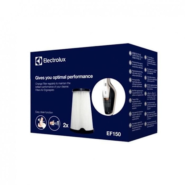 Electrolux EF150 - Laskostettu Flitre Egorapidolle - 2 kpl sarja