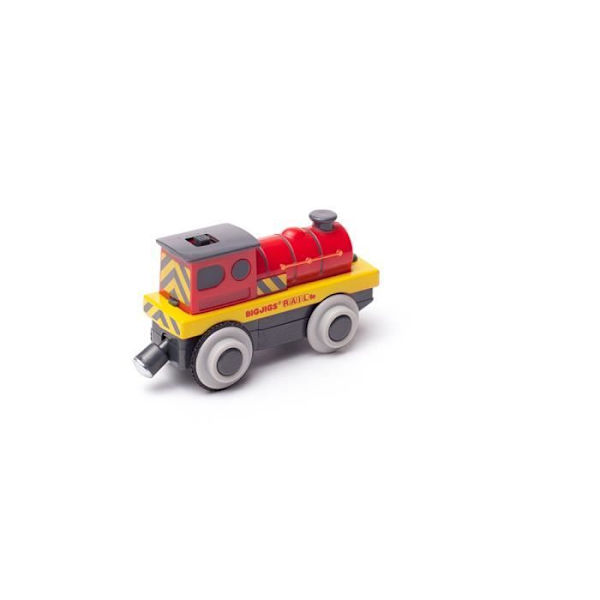 Bigjigs Mighty Red Loco (akkukäyttöinen moottori) (6)