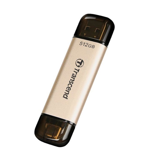 USB-nøgle - Transcend - JetFlash 930C - 512 Go - USB-C / USB-A - Kompatibel med smartphones og pc'er