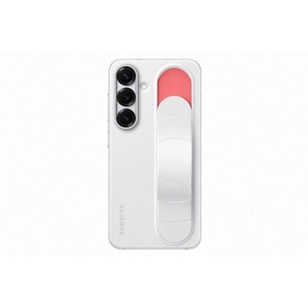 Coque - Samsung - Galaxy S25 - Hvid - Støttefunktion - Indbygget rem hvid