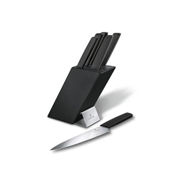 VICTORINOX SWISS MODERNE SORT KØKKENBLOK 6 STK